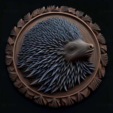 3D model porcupine (STL)